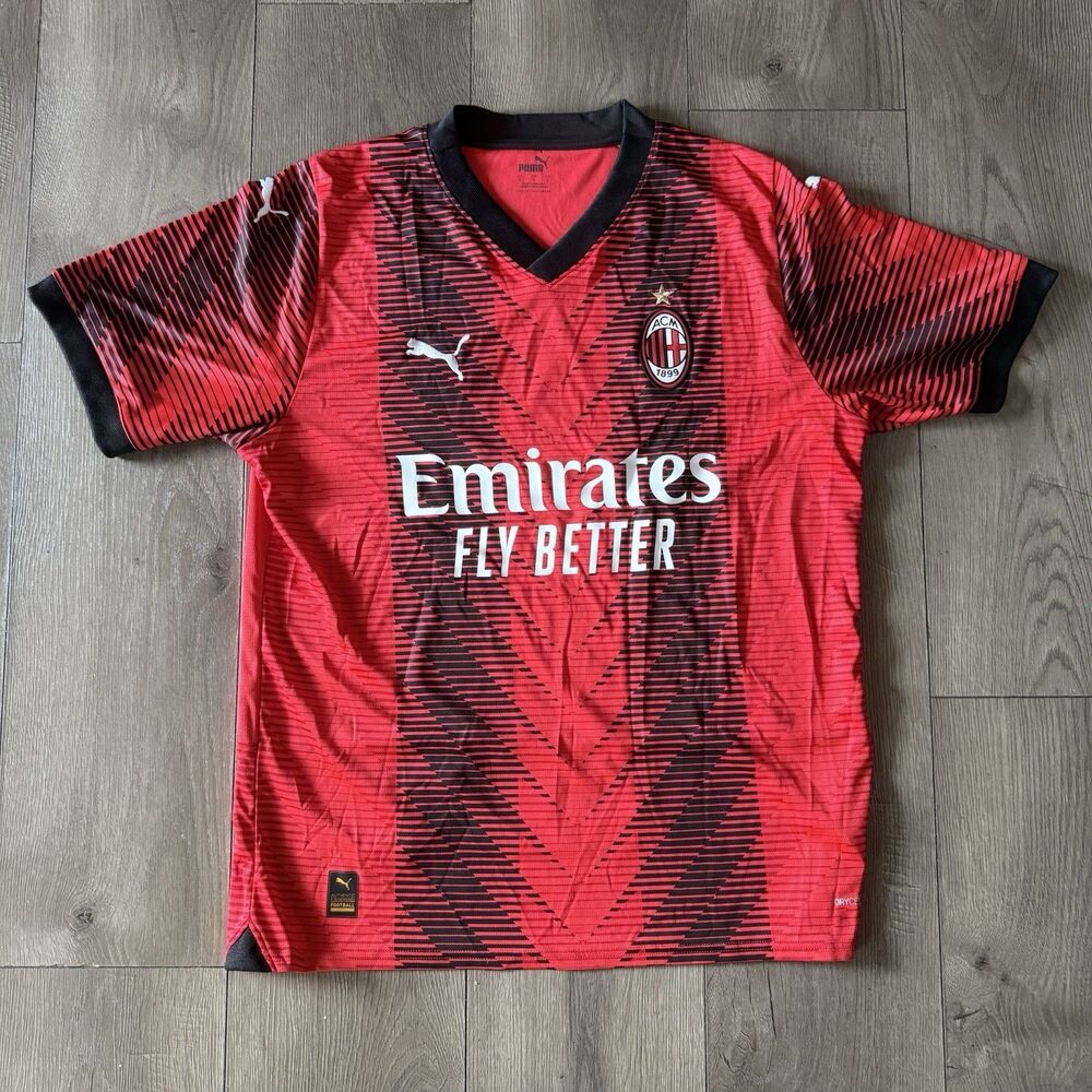 Ac Milan Home Puma Jersey 2023/24 Size Large